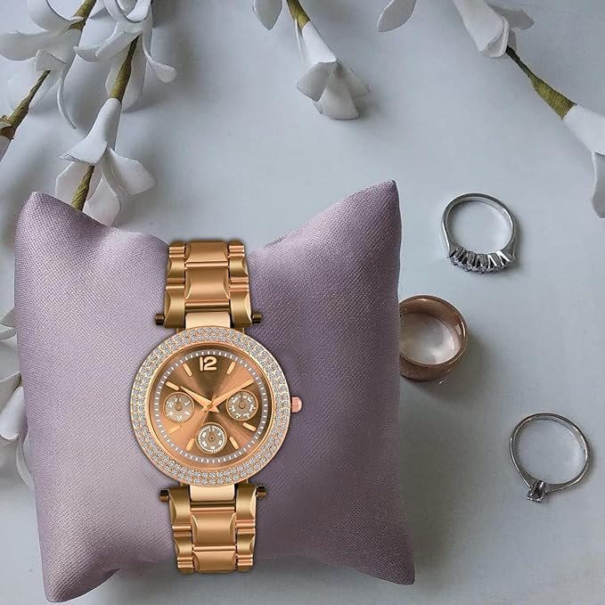 Elegant Women's Dress Watches - Fashion Analog Quartz Watch with Stainless Steel Band for Business, Party & Everyday Wear