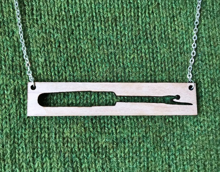 Seam Ripper Necklace - Cepheid Studio | Fashion Jewelry for Sewing Enthusiasts | Perfect Gift for Tailors & DIY Crafters