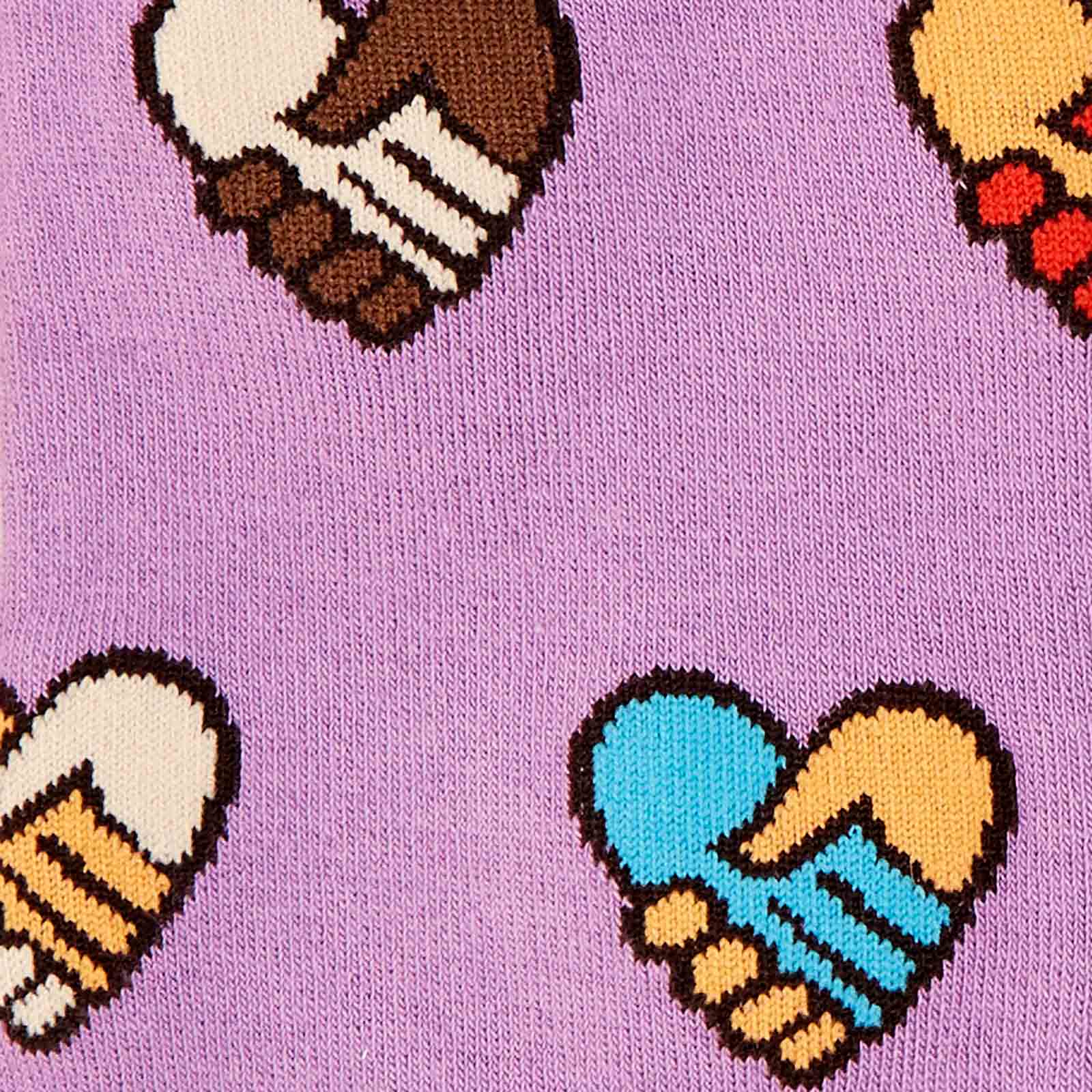 Fun Knee High Socks with Hands Across Calves Design - Perfect for Cosplay, Gift Giving & Unique Fashion Statements