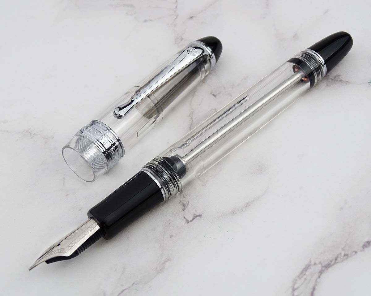 Premium Lanxivi 699 Fountain Pen - Fine Nib, Vacuum Filling for Smooth Writing - Office & Gift