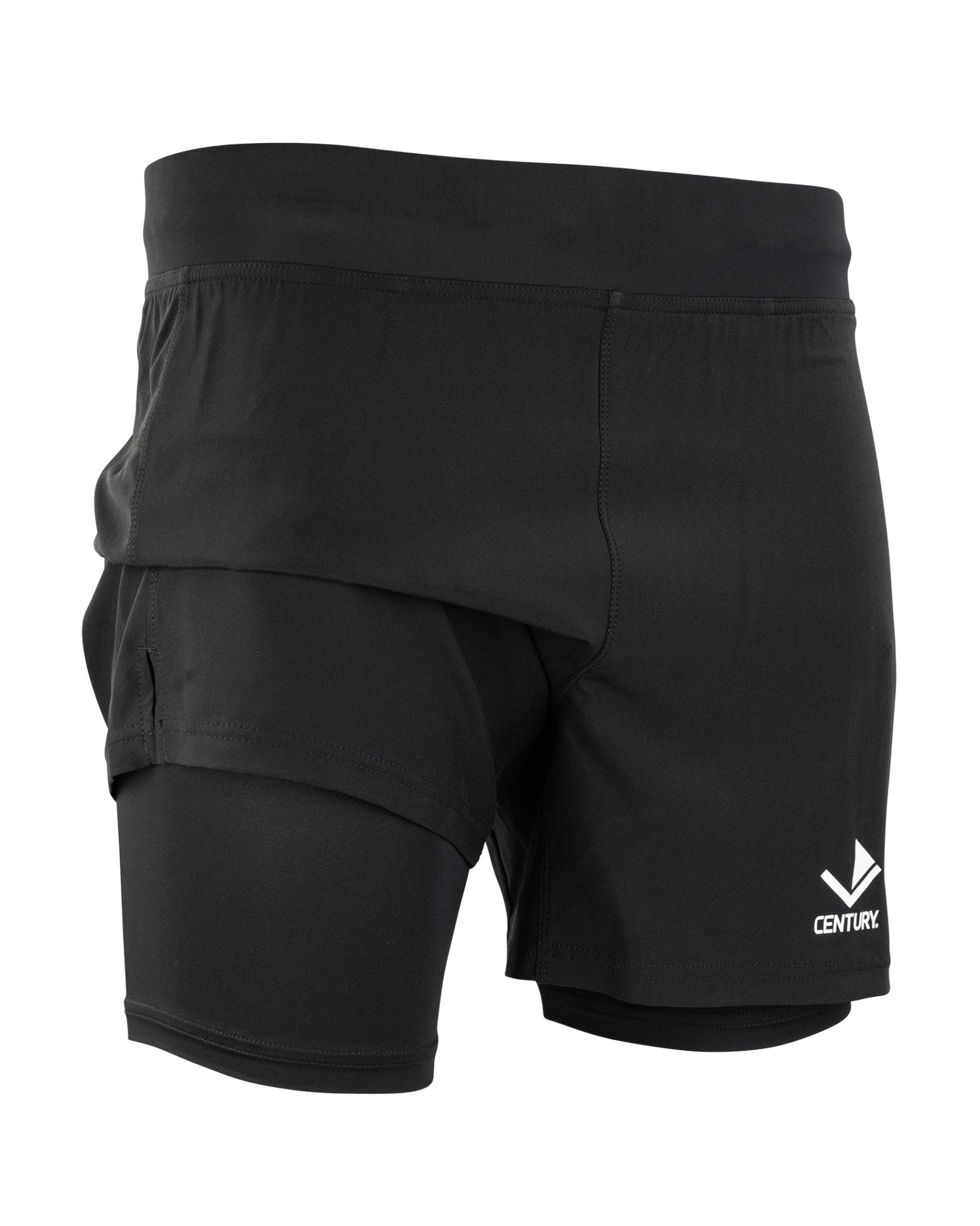 Century Men's 5-Inch Lined Training Shorts - Breathable Gym Shorts for Running, Workout & Basketball - Comfortable Athletic Shorts for Men