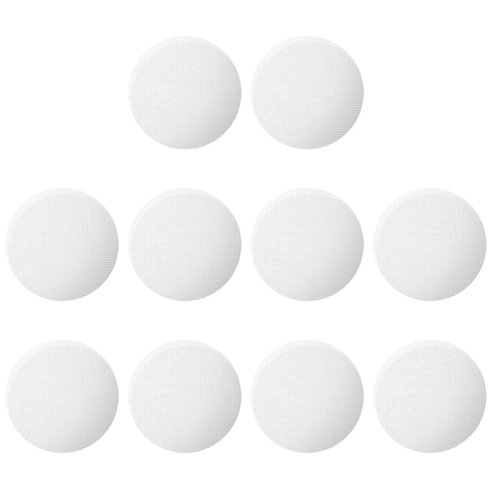 Non-Stick Silicone Steamer Liners - 10pcs Reusable Steamer Mesh Mats for Dumplings, Dim Sum & Baking | Fits 12.6