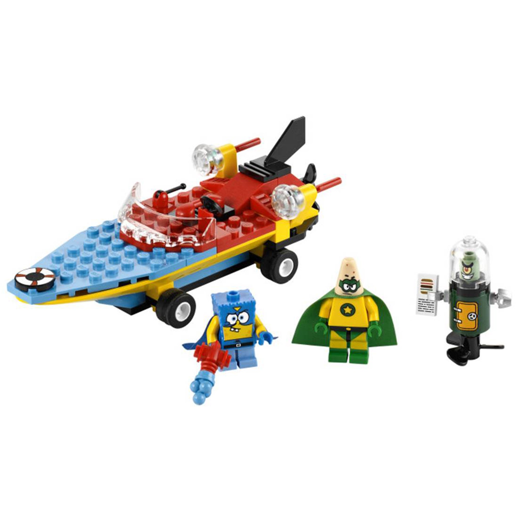 LEGO SpongeBob Heroic Heroes of the Deep 3815 Building Blocks Set - SpongeBob SquarePants Underwater Adventure Toy for Kids - Perfect for Creative Play, Birthday Gifts & Collectors