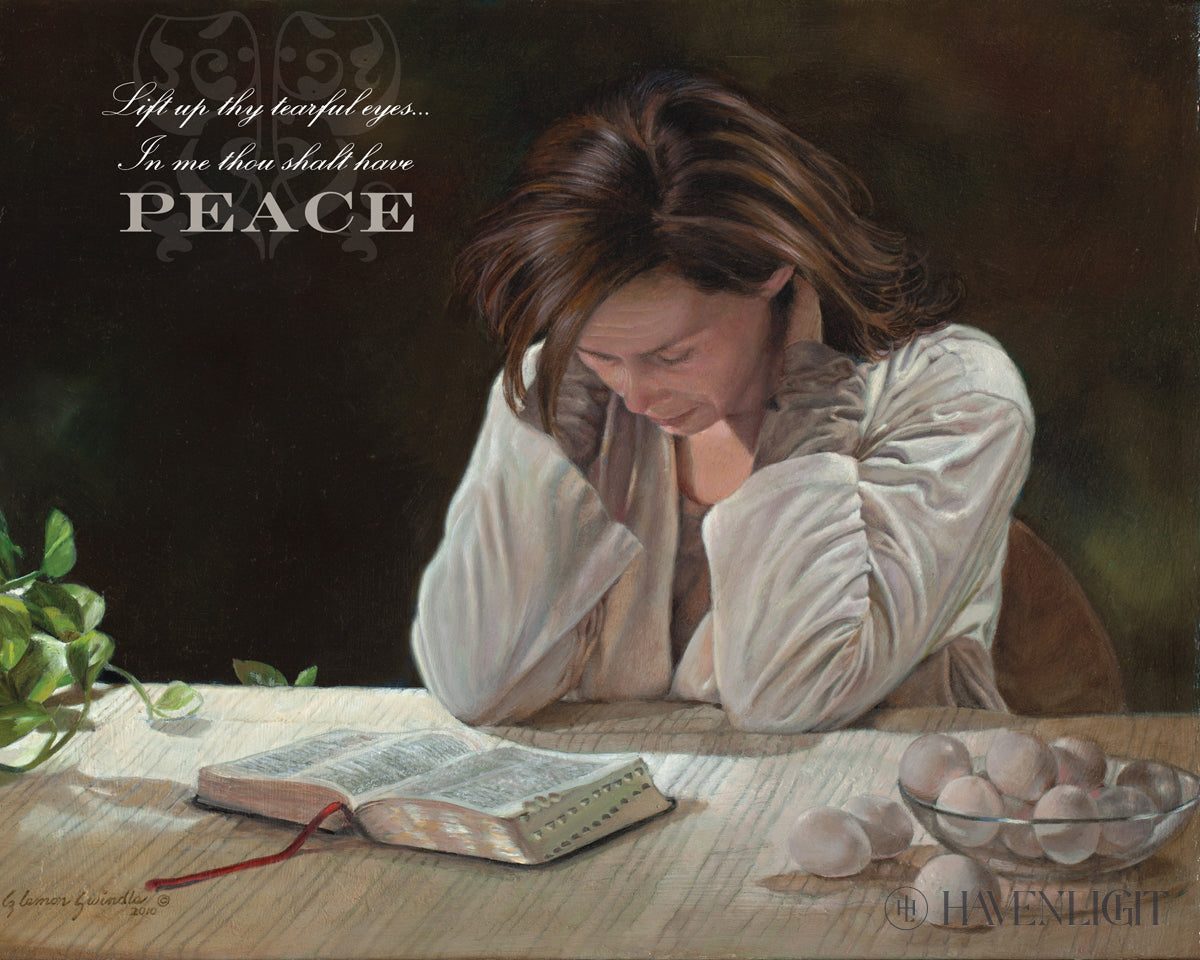 A Mother's Vigil: I Would Gather Thee - Modern Christian Home Decor for Comfort & Inspiration | Perfect for Living Room, Bedroom & Prayer Spaces