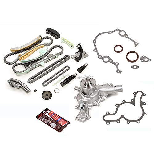 Mizumo Auto MA-4216912618 Timing Chain Kit Compatible with 1997-2011 Ford 4.0L SOHC Engine - Includes Gaskets & Water Pump - Perfect for Engine Repair & Maintenance