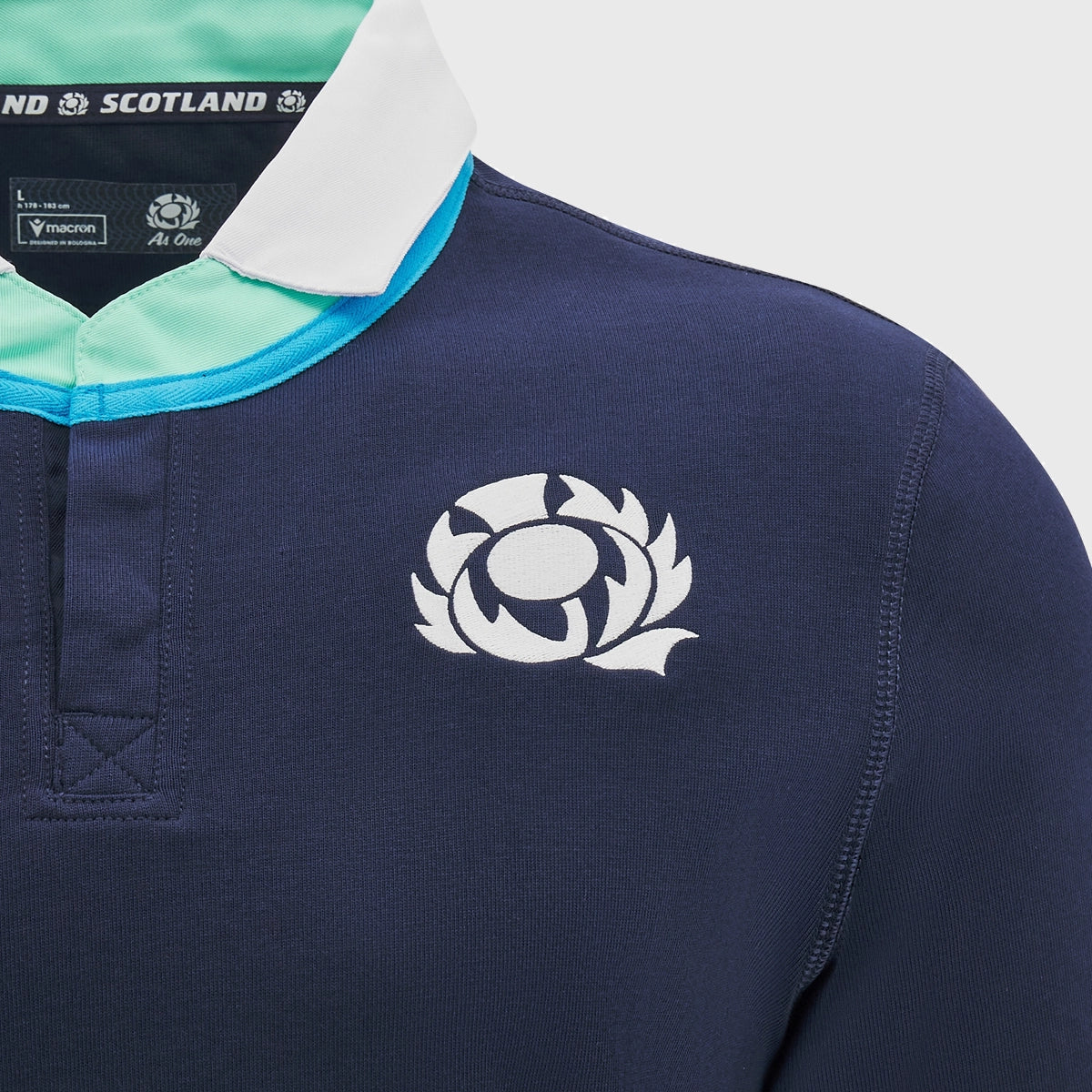 2024/25 Scotland Women's Home Rugby Shirt - Breathable Cotton Short Sleeve Jersey for Football Fans & Sports Enthusiasts - Perfect for Match Days, Training & Casual Wear