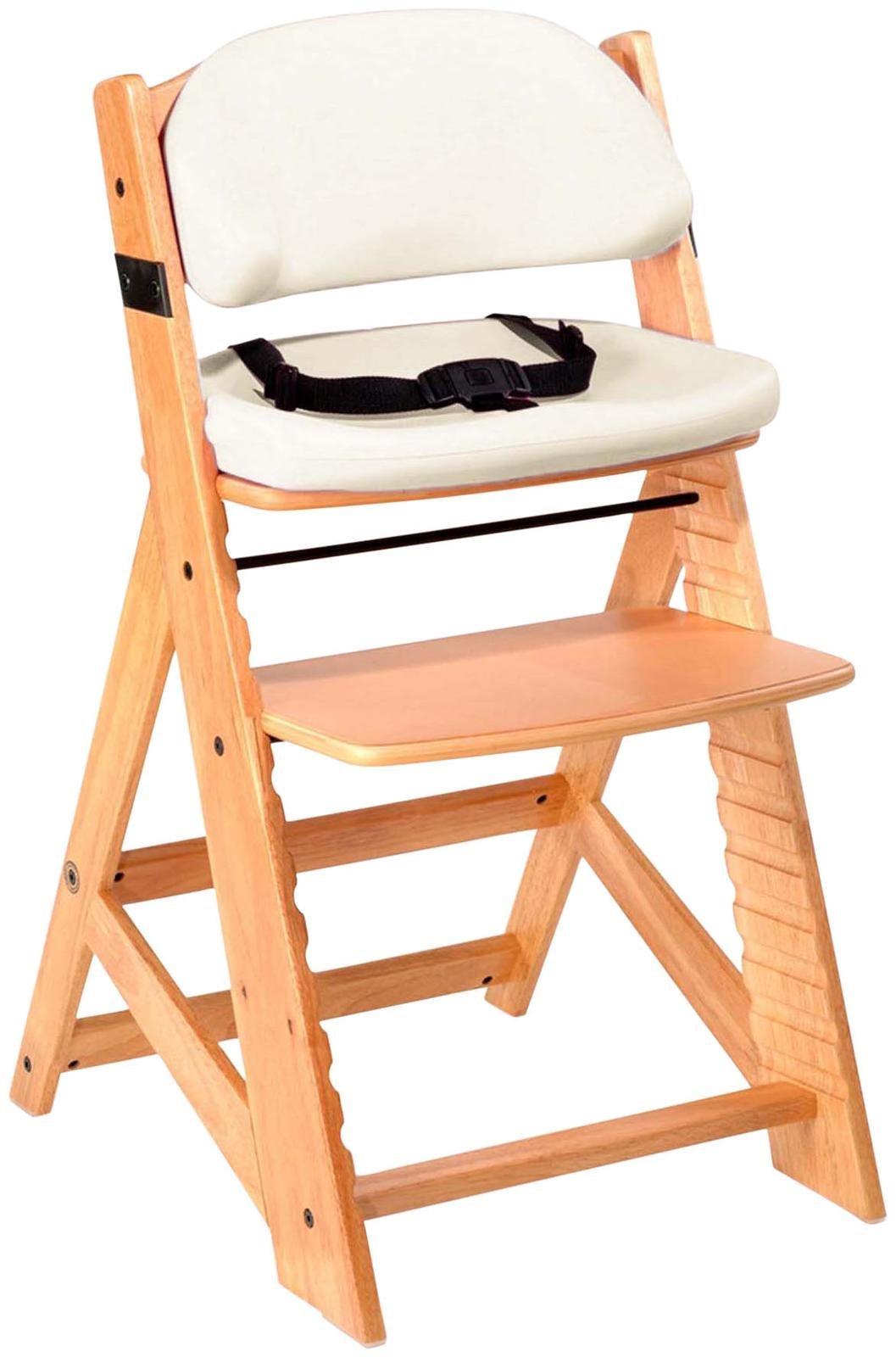 Keekaroo Height Right Adjustable Kids Chair with Comfort Cushions - Vanilla Color (0055209KR-0002) - Perfect for Study, Dining & Playtime Activities