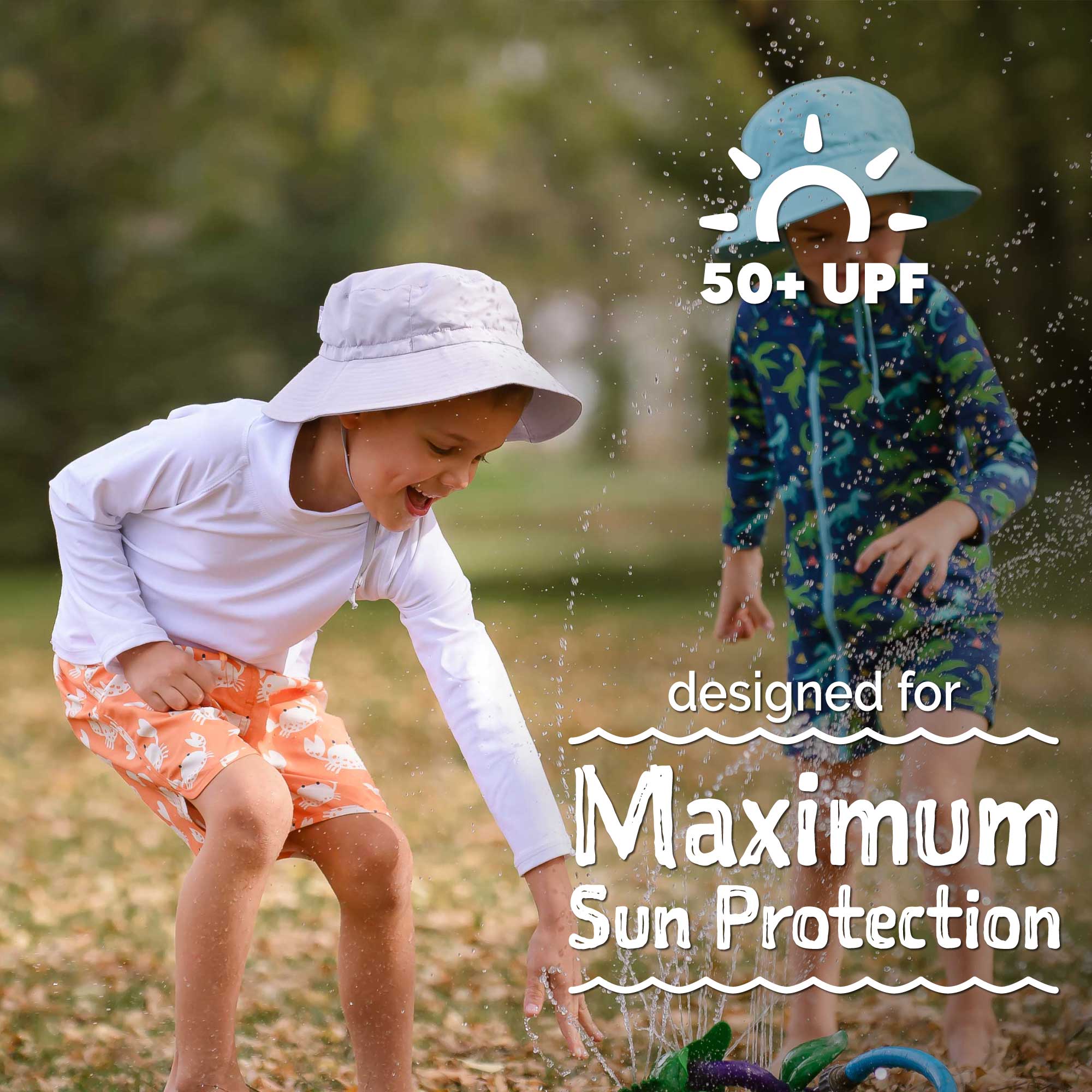 Jan & Jul Crabby Crab UPF 50+ UV Protection Swim Shorts for Toddlers - Perfect for Beach, Pool & Summer Water Play