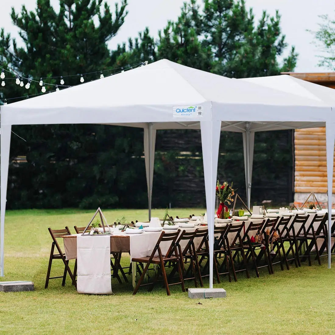 Quictent 10' x 20' EZ Pop Up Canopy Tent - Instant Shelter for Outdoor Events, Parties, Camping & Beach - Waterproof & UV Protection