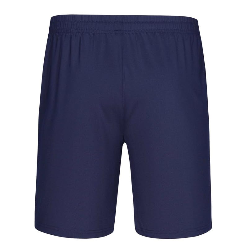 Men's Athletic Shorts - Quick-Dry Polyester Workout Shorts with Pockets - Navy Blue Sports Shorts for Running, Gym & Outdoor Activities
