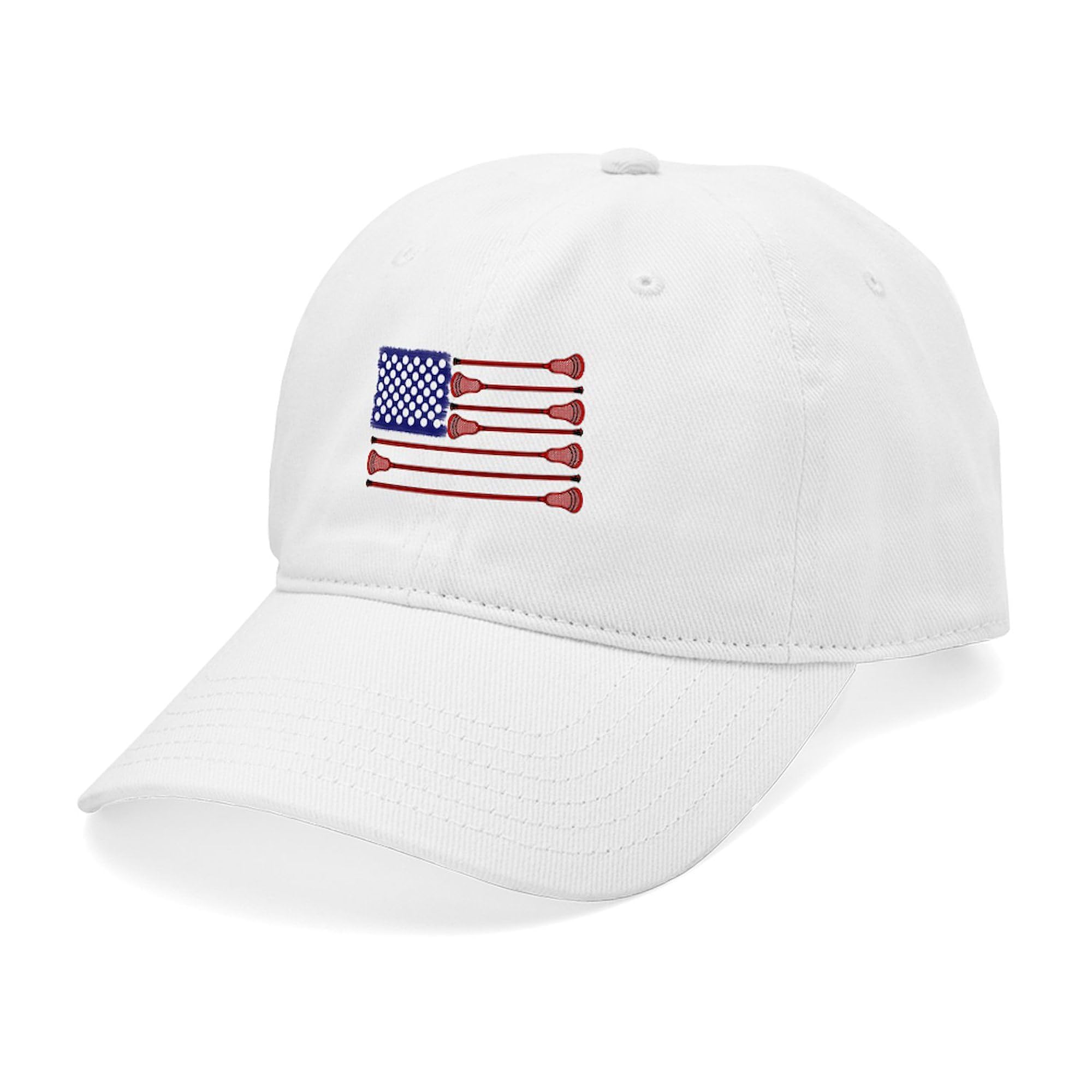 Lacrosse Baseball Cap - Adjustable Sports Hat for Fans & Players