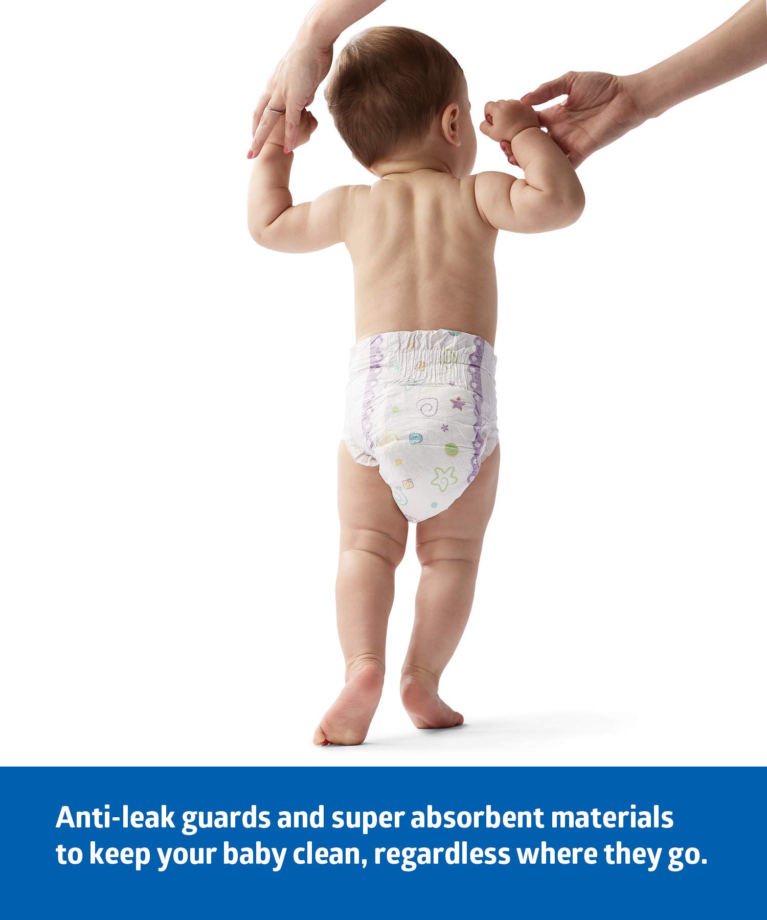 Medline Premium Disposable Baby Diapers Size 6 (35+ lbs) - Ultra Absorbent & Hypoallergenic for Sensitive Skin - 200 Count (8 Packs of 25) - Perfect for Overnight Protection & Active Toddlers