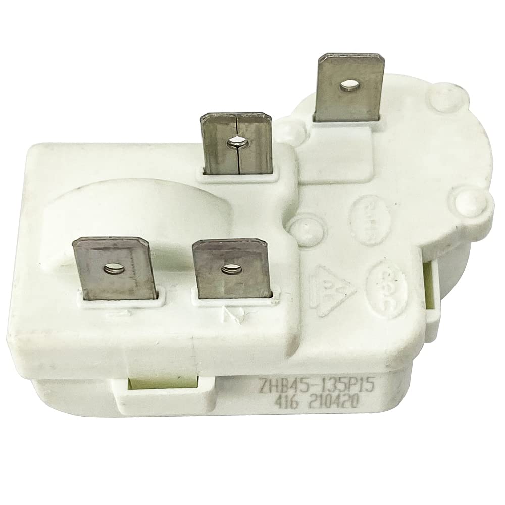 4Pin PTC Starter Relay & Overload Protector for Refrigerator Compressor - Compatible with Hotpoint, Haier, Siemens Chest Freezers & Fridges - Perfect for Home Appliance Repair & Maintenance