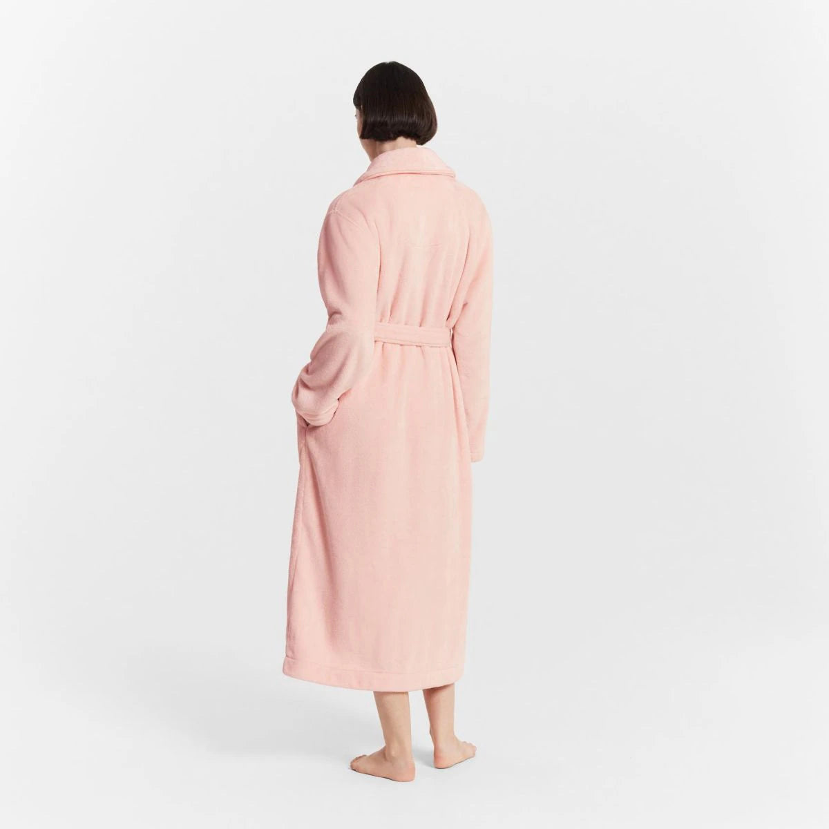 Sheridan Kerrabee Soft and Luxurious Bath Robe - Lightweight LYCHEE Design for Women & Men - Perfect for Spa, Hotel, and Home Relaxation