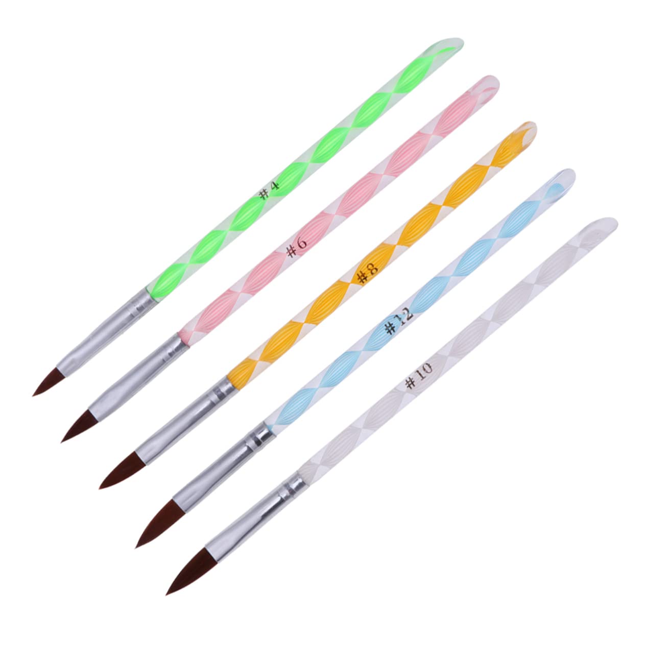 Minkissy 5-Piece Nail Care Kit - Manicure Tools Set with Nail Art Brushes, Dotting Pens & 3D Drilling Tools for DIY Gel Nails | Perfect for Home Salon, Professional Use & Nail Art Enthusiasts