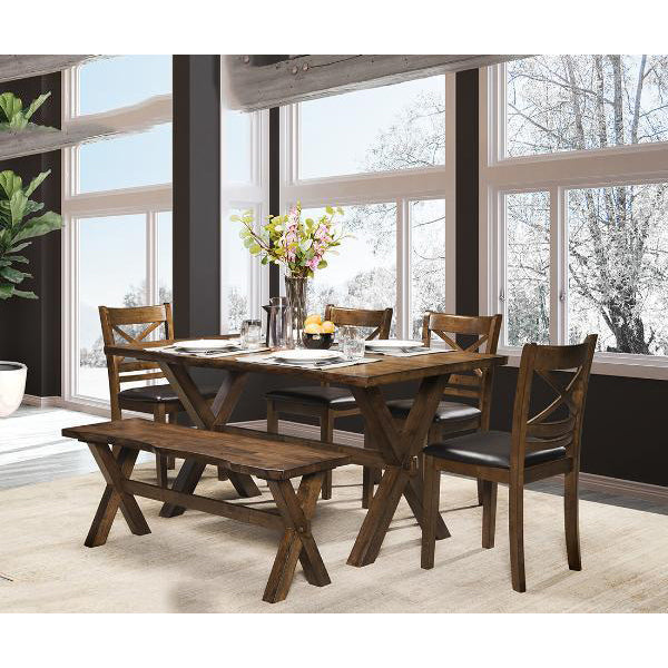 Handcrafted Live Edge Dining Table - Natural Wood Slab Table for 6-8 People - Rustic Farmhouse Style - Perfect for Dining Room, Kitchen, or Outdoor Entertaining