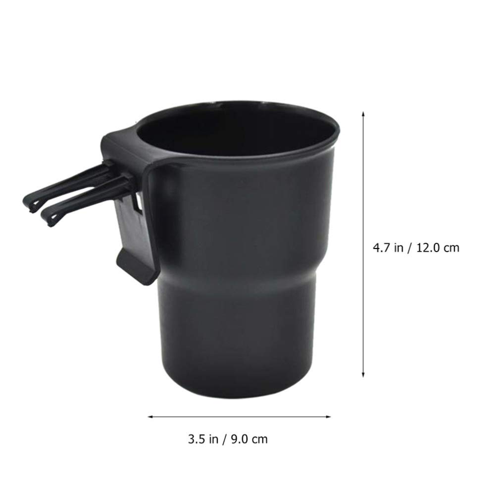 Wakauto 3-Piece Car Cup Holder & Trash Bin Set - Multifunctional PP Auto Drink Holder, Console Organizer for Cars & Trucks | Perfect for Road Trips, Commuting & Travel Accessories