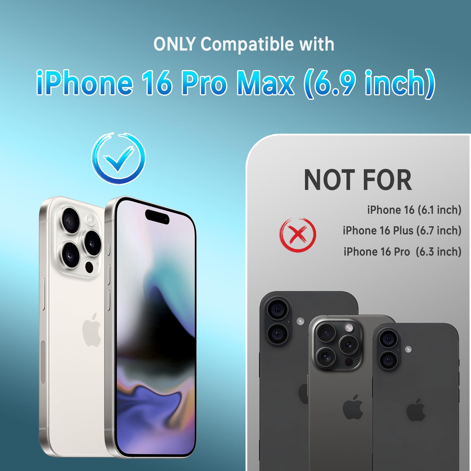 SUW iPhone 16 Pro Max Case 6.9
