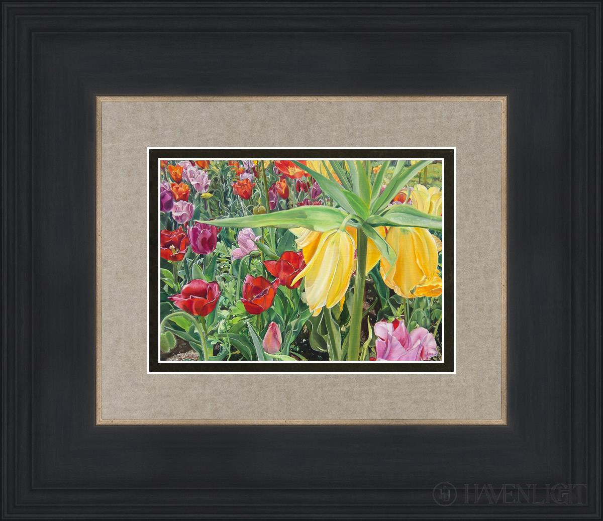 Carousel Tulips By Nila Jane Autry - Beautiful Artificial Silk Tulip Flowers for Home Decor, Wedding Centerpieces, and Spring Table Arrangements