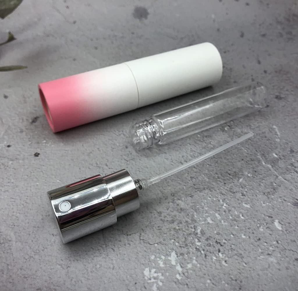 MAPPERZ 8ml Refillable Aluminum Perfume Spray Bottle - Mini Travel Perfume Atomizer for Men & Women - Portable Essential Oil Dispenser for Gym, Office, Travel & Daily Use