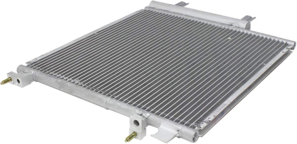 Kool Vue Aluminum A/C Condenser with Receiver Drier - Compatible with 2013-2015 Chevrolet Spark, GM3030301 - Perfect for AC System Repair & Replacement