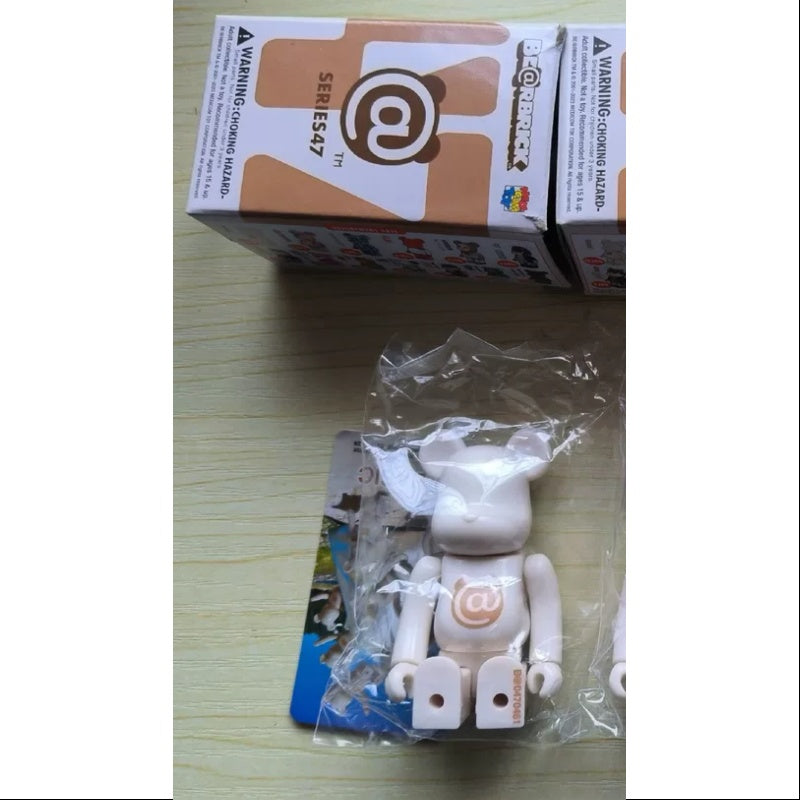 Bearbrick Series 47 BASIC Word @ 100% Collectible Toy - Perfect for Display, Gift, and Anime Fans Collection