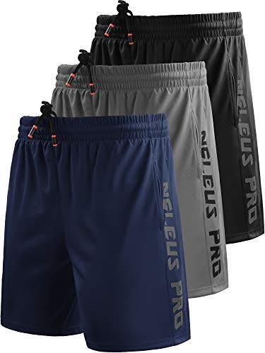 6056# Black/Grey/Navy Blue,3 Pack