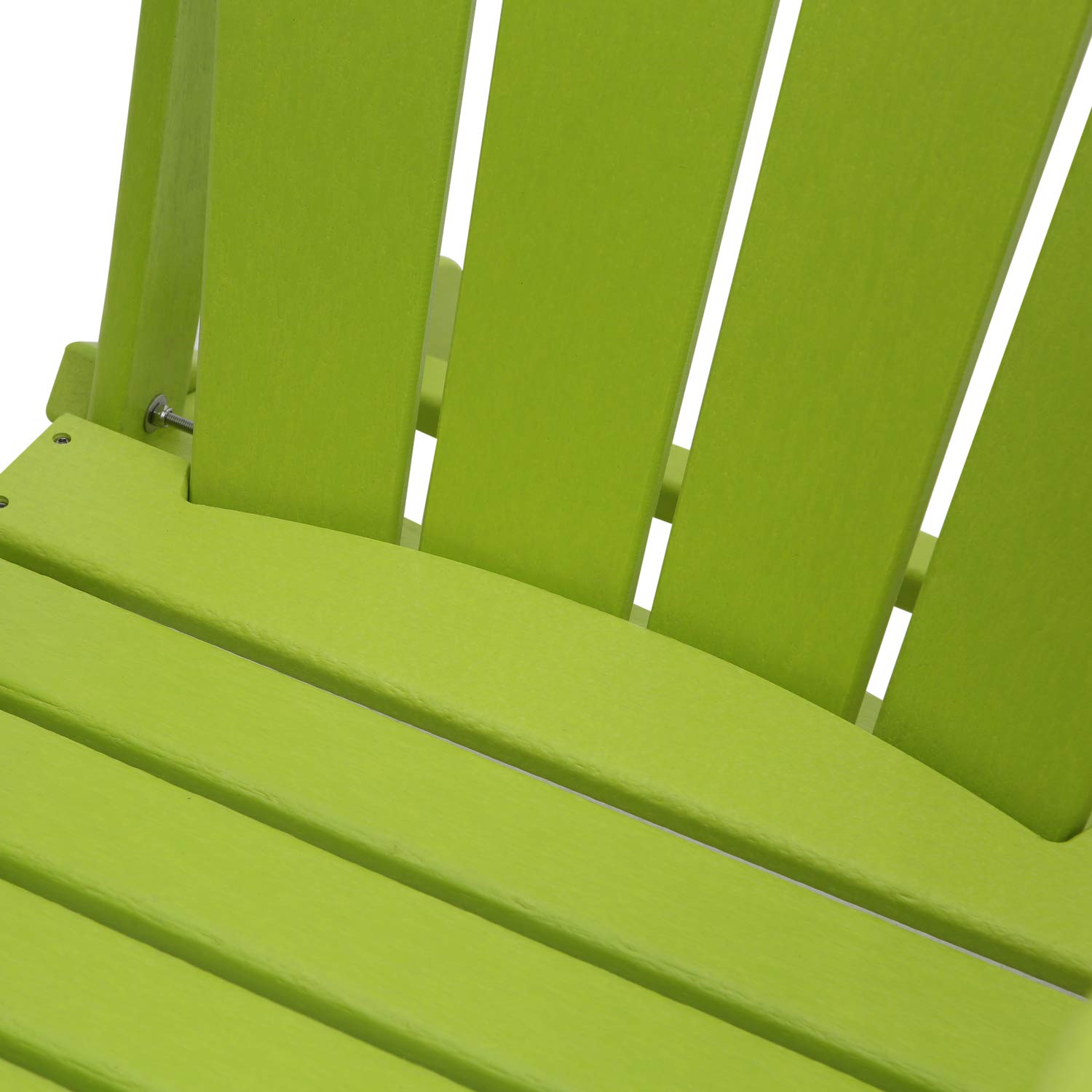 **WO Home Furniture Adirondack Chair - Outdoor Folding Lounger for Fire Pit, Beach, Balcony, Backyard, Lawn, Patio, Pool, Deck & Garden - Comfortable & Durable (Lime Green) - Perfect for Relaxing, Sunbathing & Outdoor Gatherings**