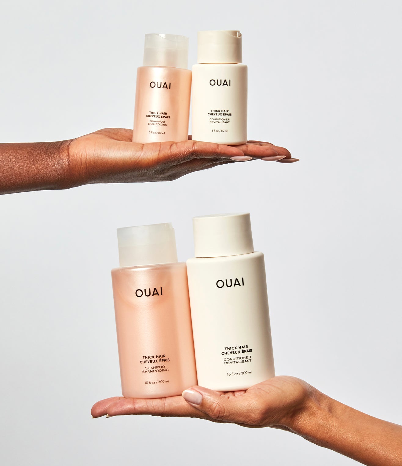 Thick Hair Shampoo for Travel - Volumizing & Nourishing Formula - Perfect for On-the-Go Hair Care
