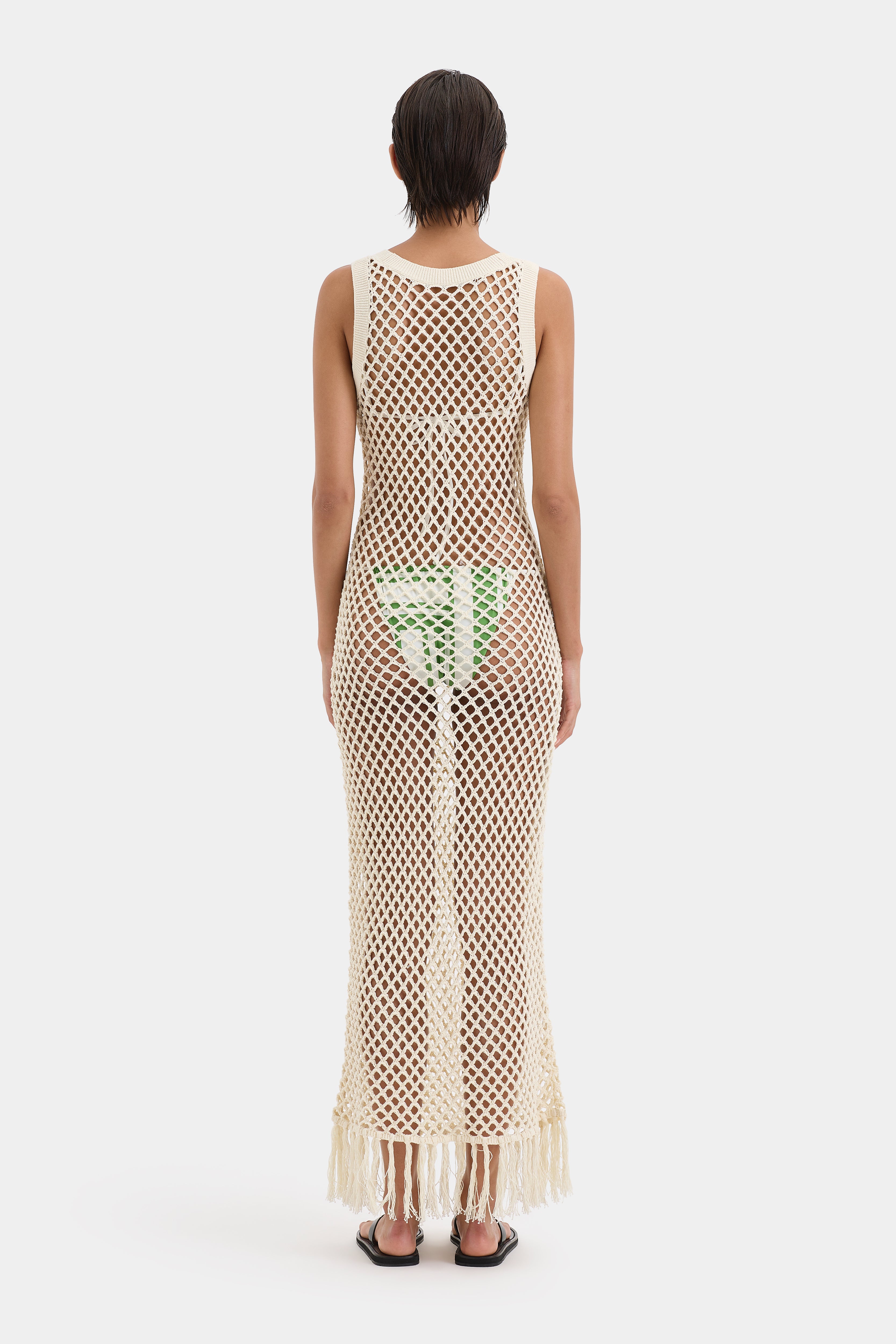 Illaria Crochet Dress for Women - Elegant Lace Summer Boho Maxi Dress - Perfect for Beach Vacations, Weddings & Boho Fashion