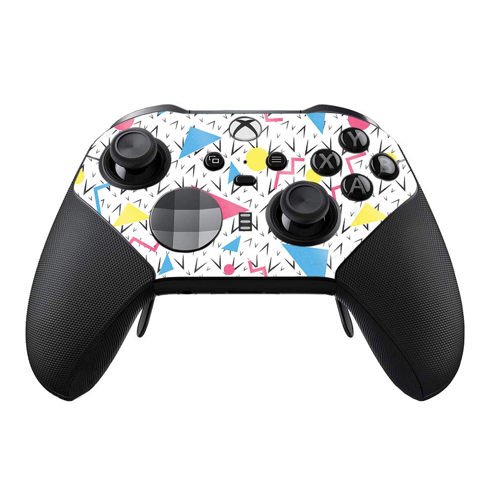 MightySkins Glossy Glitter Skin for Xbox Elite Series 2 Controller - 90s Retro Design | Protective & Durable High-Gloss Finish | Easy to Apply & Remove | Made in USA | Perfect for Gaming, Collecting & Customizing Your Controller