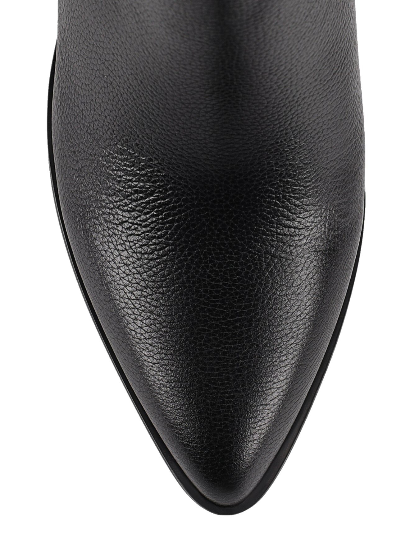 Black Pebble Leather Ricci Ankle Boots for Women - Stylish & Comfortable Fall & Winter Fashion Boots for Casual Outfits, Work & Date Nights