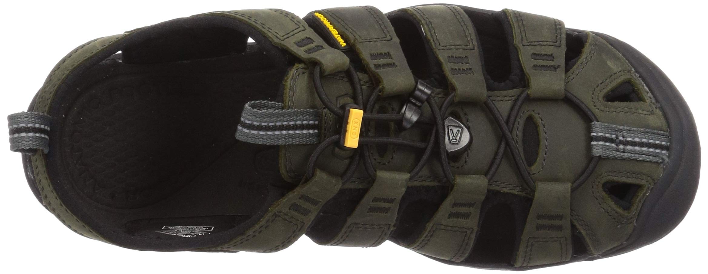 KEEN Men's Clearwater CNX Lightweight Water Shoes - Breathable Quick-Dry Hiking Sandals for Outdoor Adventures, Beach, Pool & Water Sports