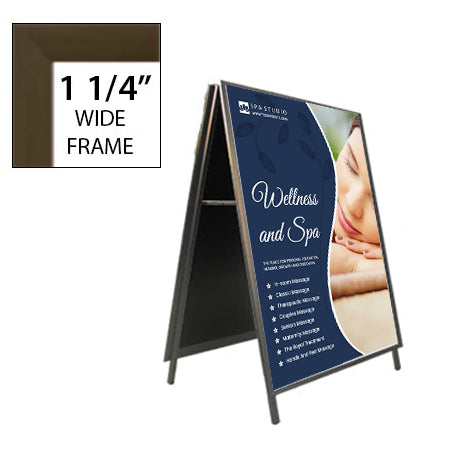 24x48 A-Frame Sign Holder - 1 1/4