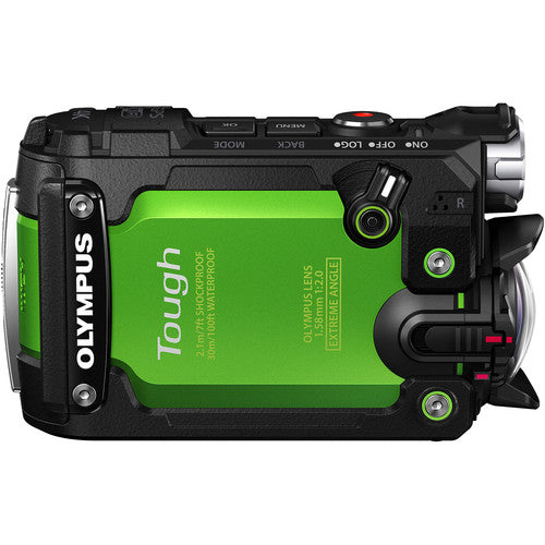 Olympus Stylus Tough TG Tracker Waterproof Action Camera - 4K Ultra HD, Shockproof & Freeze-Proof for Outdoor Adventures, Hiking, Snorkeling, and Extreme Sports