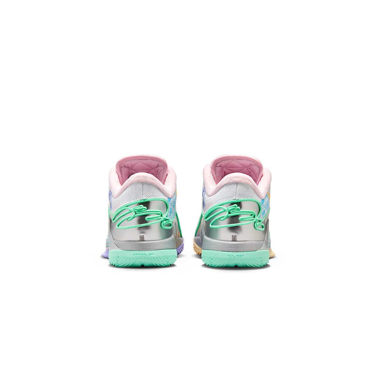 LeBron XXII 'Currency' EP Basketball Shoes - White Green Glow Men's Sneakers for Court Performance & Street Style | Perfect for NBA Games, Training & Casual Wear