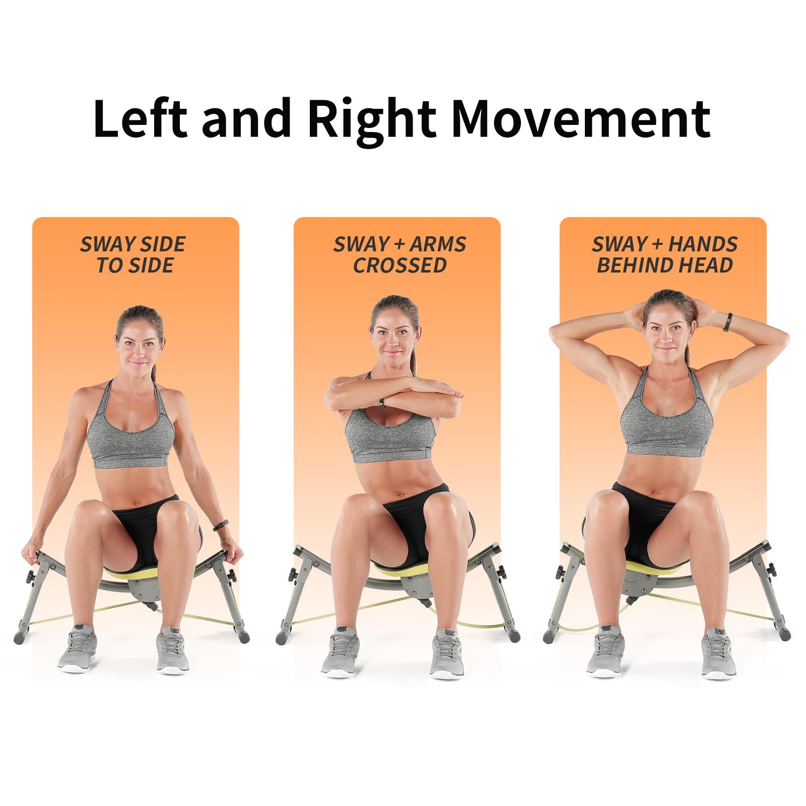 WONDER CORE Hip Thrust Machine - Home Gym Equipment for Butt & Thigh Workouts with Resistance Bands | Abdominal, Waist & Hip Exercise Machine for Women & Men | Perfect for Home Fitness & Toning