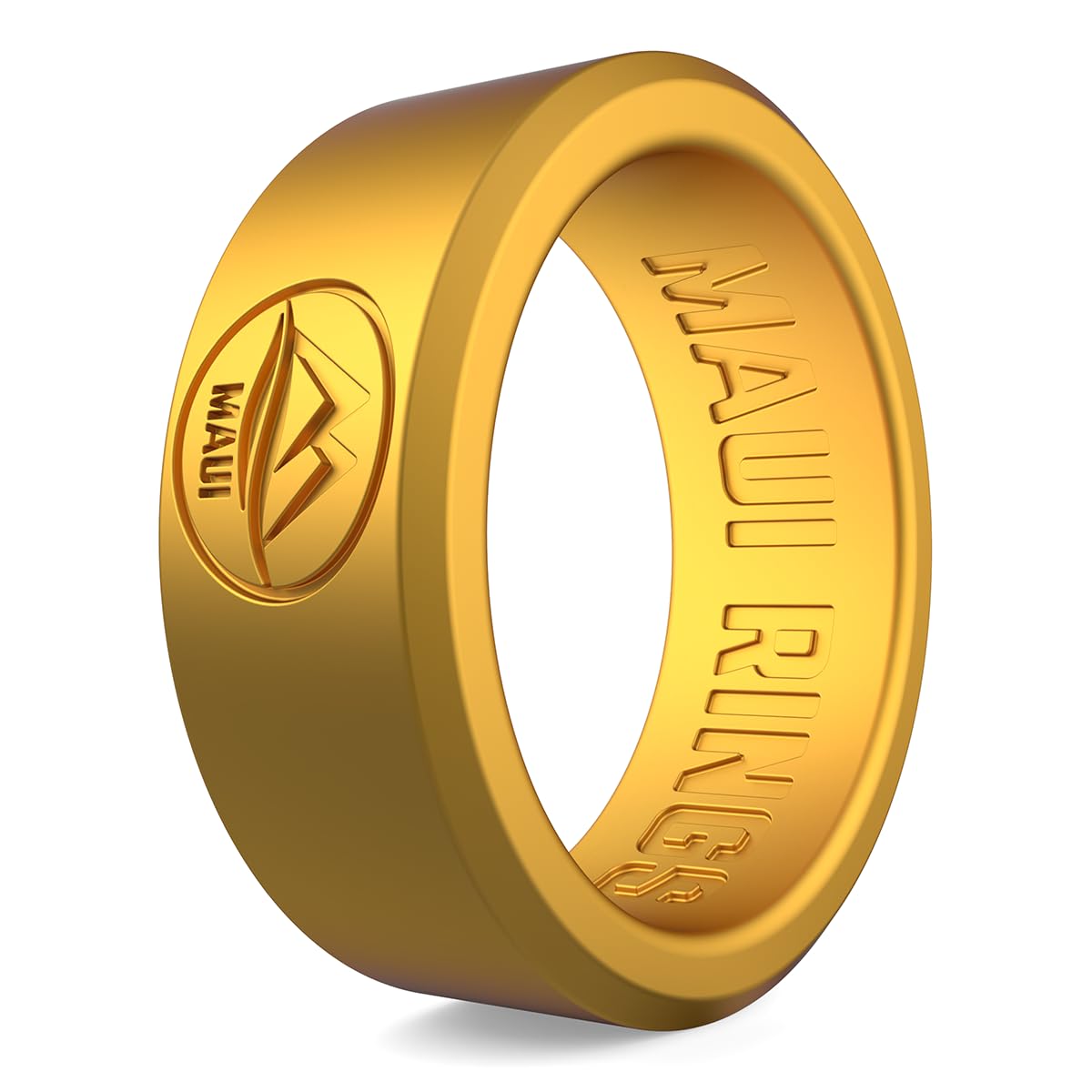 Durable Silicone Wedding Rings for Men - Solid Style Engagement Band, Safe & Comfortable Gym & Sports Ring for Active Lifestyles | Perfect for Workouts, Swimming, Outdoor Activities & Everyday Wear