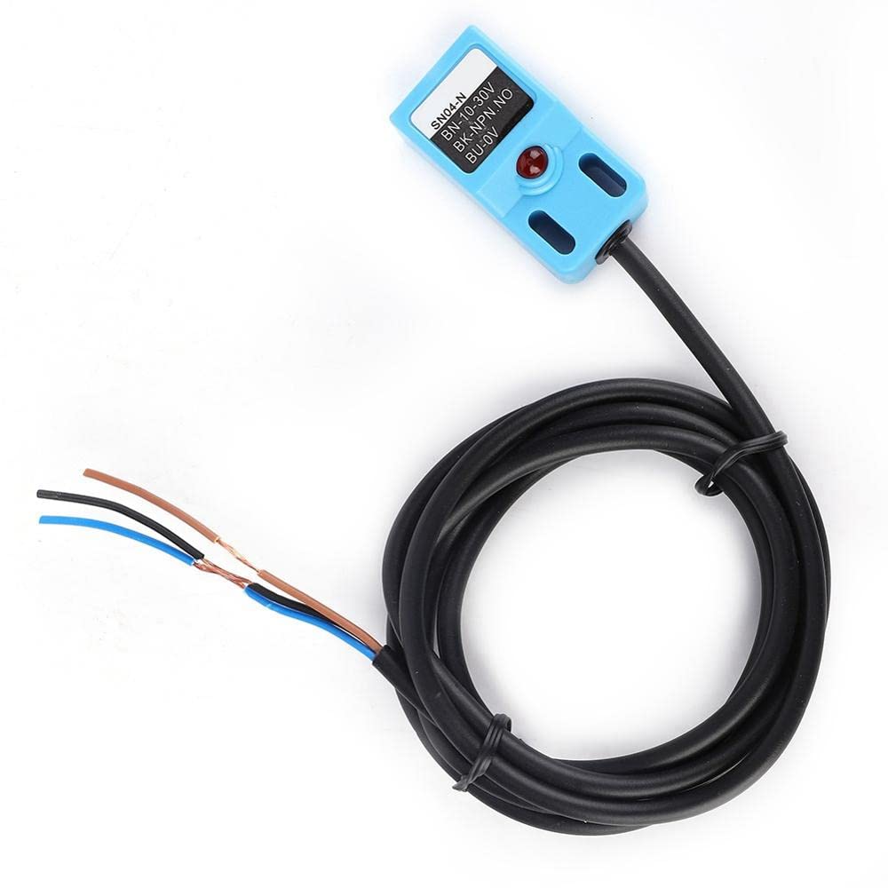 SN04-N2 NPN NO 5mm Inductive Proximity Sensor Switch - Waterproof, DC 10-30V - Ideal for Industrial Automation, CNC Machines, and Conveyor Systems