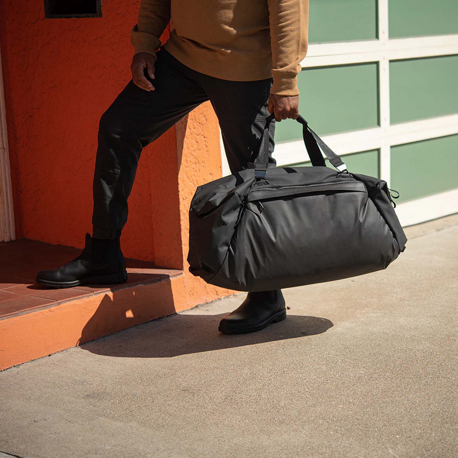 Peak Design 65L Travel Duffel Bag - Waterproof Carry-On Duffel for Air Travel, Camping & Outdoor Adventures | Durable & Lightweight Gear for Men & Women