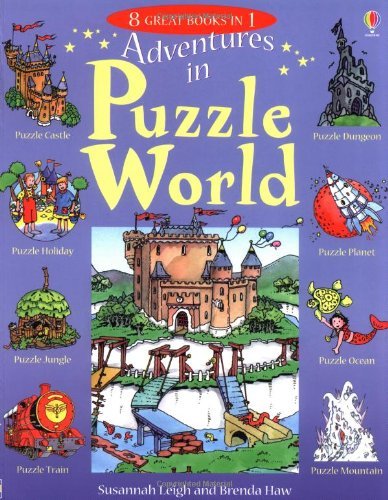 Adventures in Puzzle World - 1000 Piece Jigsaw Puzzles for Adults & Teens - Challenging Brain Teasers for Family Game Night & Relaxation