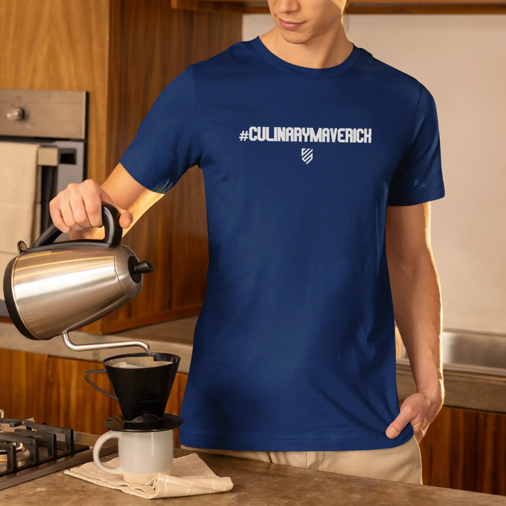 Culinary Maverick T-Shirt - Funny Chef Cooking Graphic Tee for Men & Women | Perfect for Kitchen, BBQ, Cooking Classes & Food Lovers