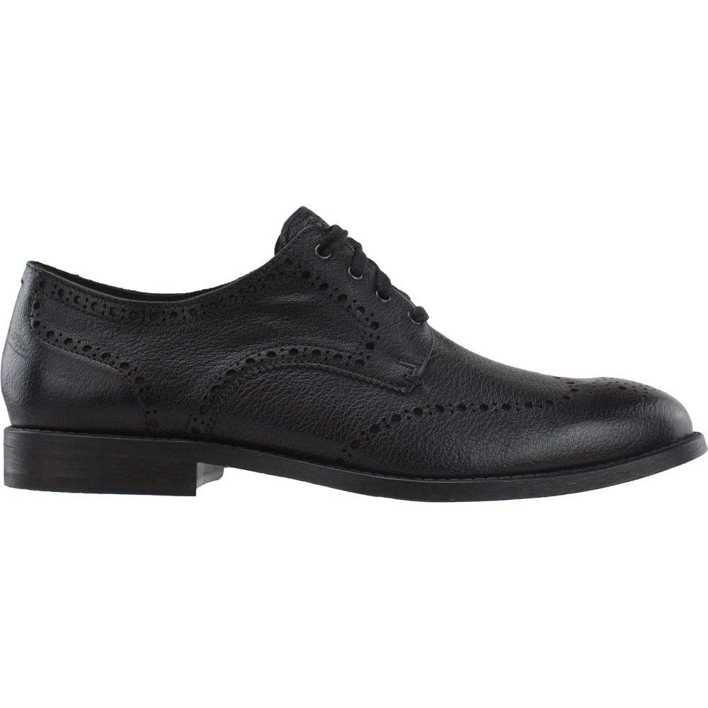 Cole Haan Men's Feathercraft Grand Oxford Wingtip Dress Shoes - Black | Formal & Business Attire for Office, Weddings & Special Occasions