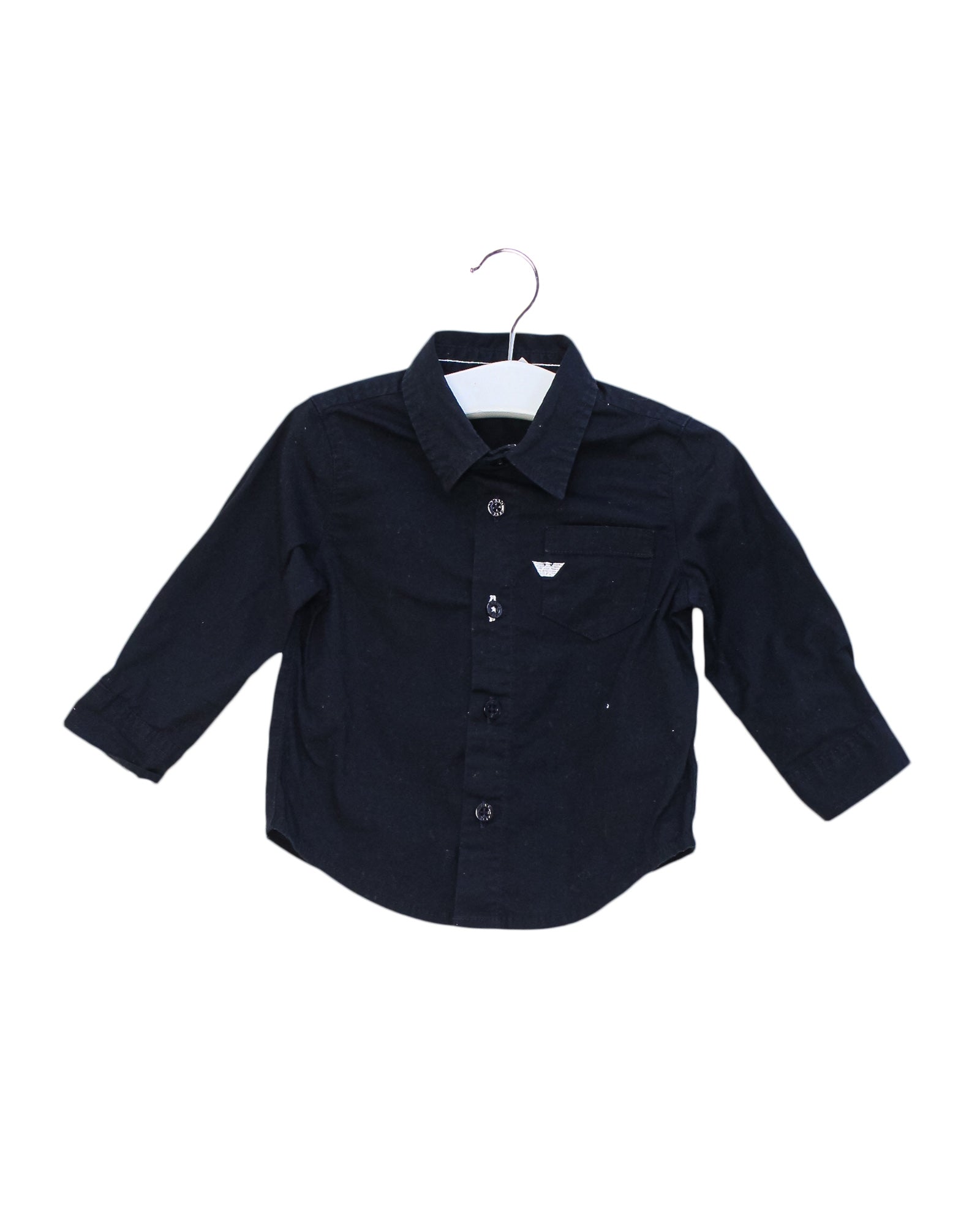 Armani Baby Boys Short Sleeve Cotton Shirt - 10129654 | Comfortable & Stylish for Everyday Wear, Parties & Special Occasions