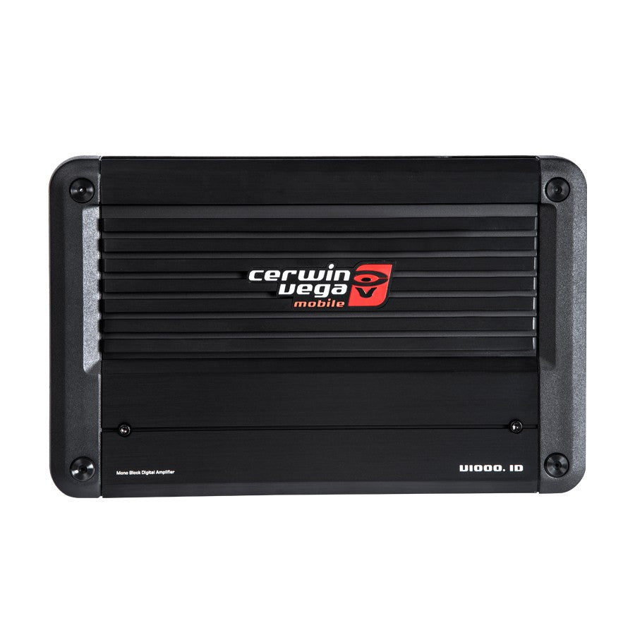 Cerwin Vega V1000.1D 1000W Monoblock Class D Car Amplifier - High Power Bass Boost for Car Audio Systems, Perfect for Subwoofers & Truck Sound Upgrades