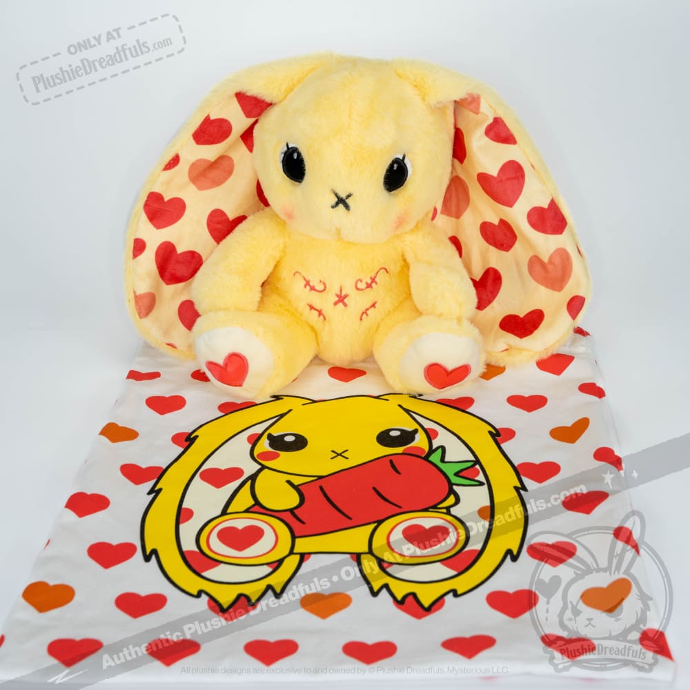 Plushie Dreadfuls Endometriosis Rabbit - Soft Stuffed Animal Toy for Awareness & Comfort | Perfect Gift for Endometriosis Support & Cuddling