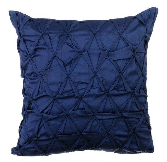 Between Spaces Gray Taffeta Throw Pillow Cover - Luxurious Home Decor for Living Room, Bedroom & Sofa