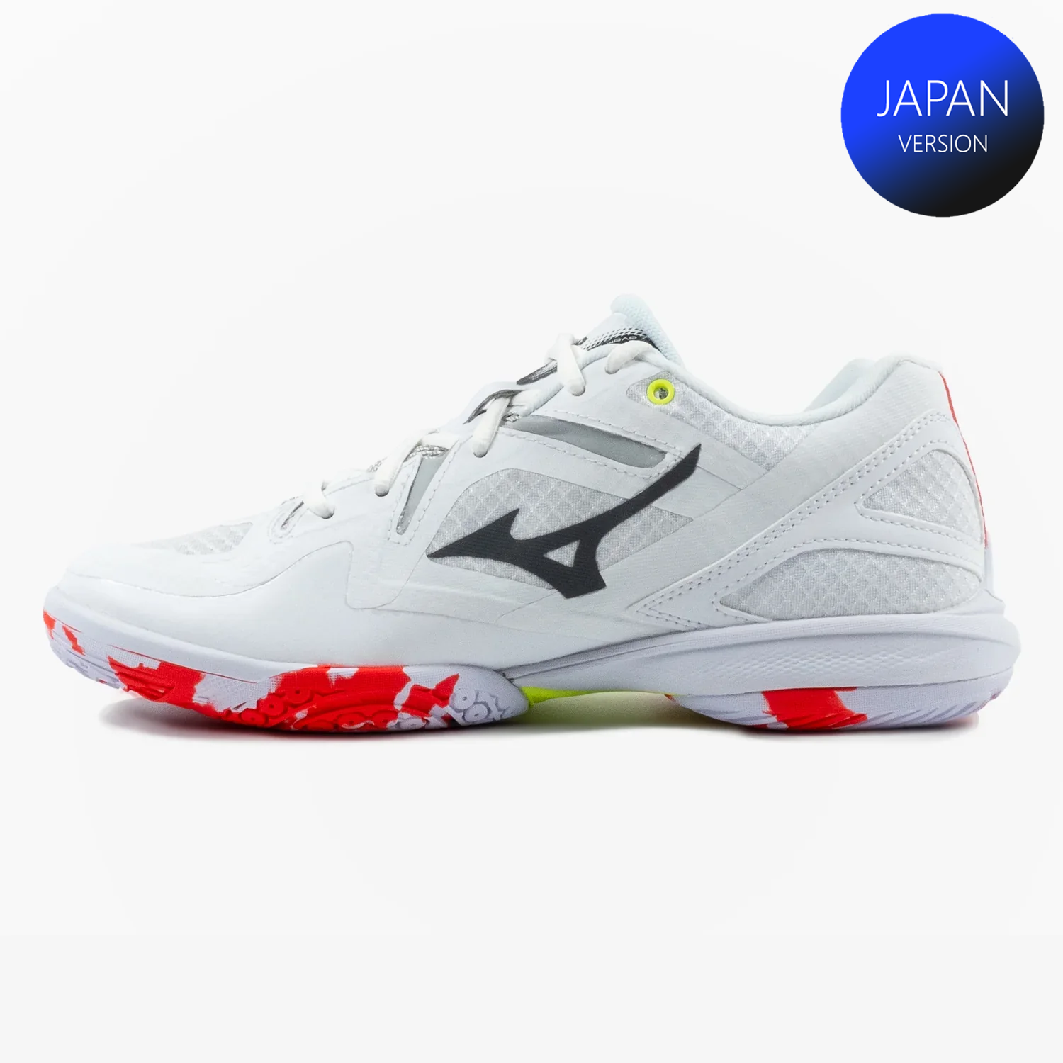 Mizuno Wave Claw 3 Volleyball Shoes - White for Men & Women | Lightweight Court Shoes with Superior Traction for Indoor & Outdoor Volleyball Games
