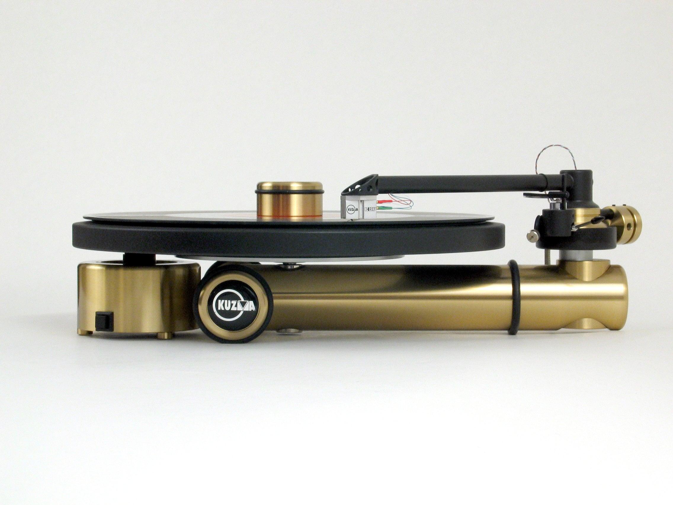 Kuzma STABI S Turntable - High-End Vinyl Record Player for Audiophiles | Perfect for Home Audio, DJing & Music Enthusiasts