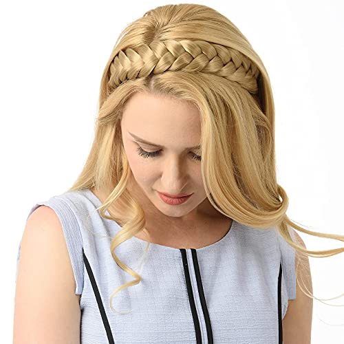 Two Strand Braided Headband for Women - Stylish Hair Accessory for Workouts, Yoga, and Everyday Wear